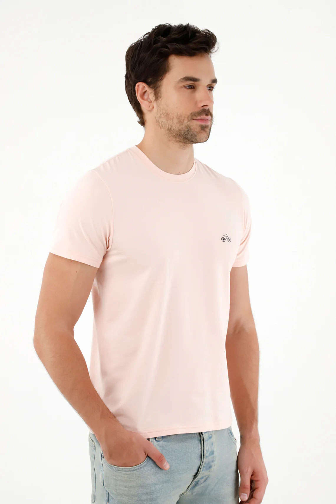 Men's Solid T-Shirt - Image 3