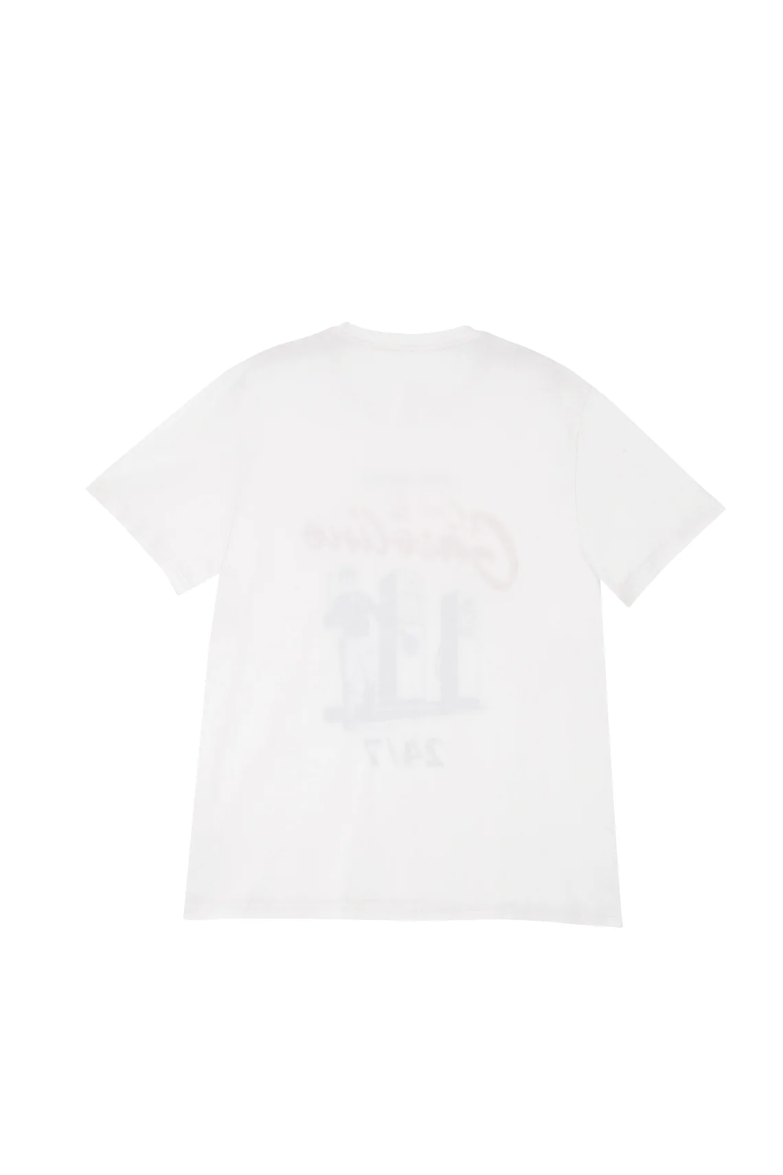 Men's White Graphic T-Shirt - Image 2