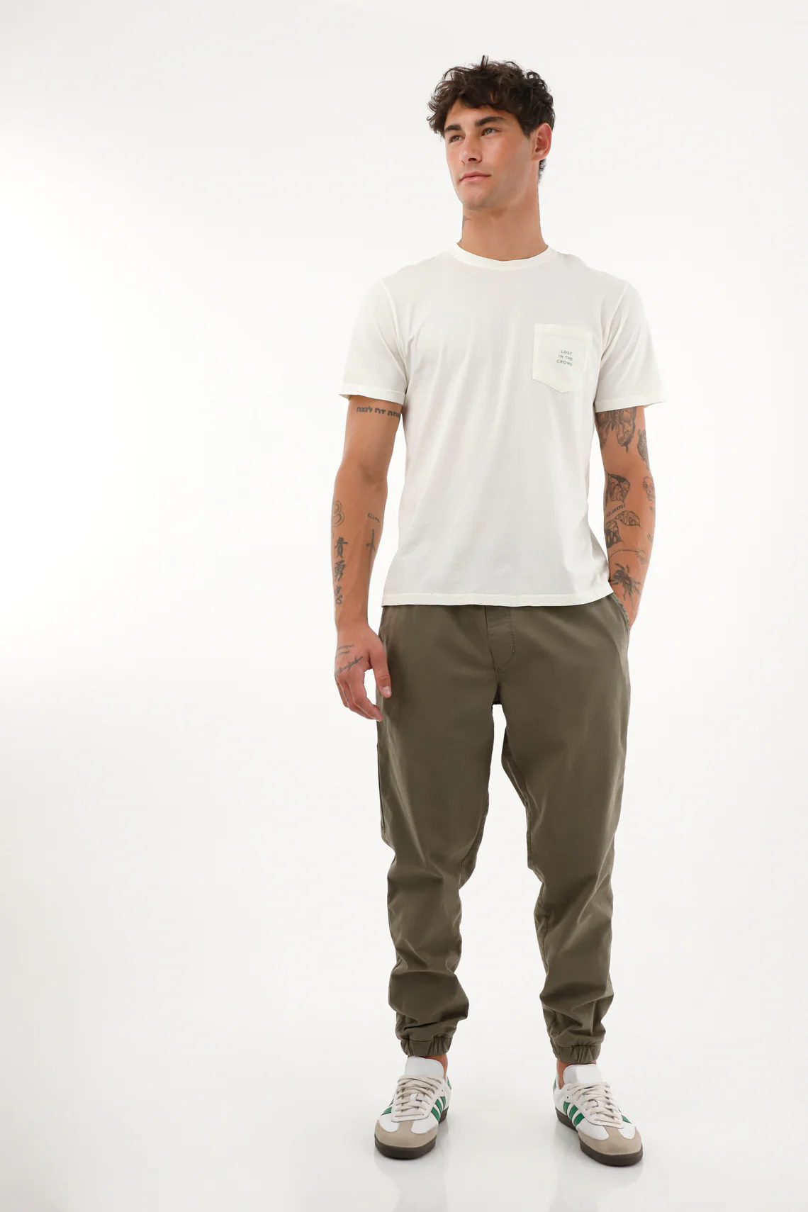Men's Short-Sleeve T-Shirt with Pocket - Image 3