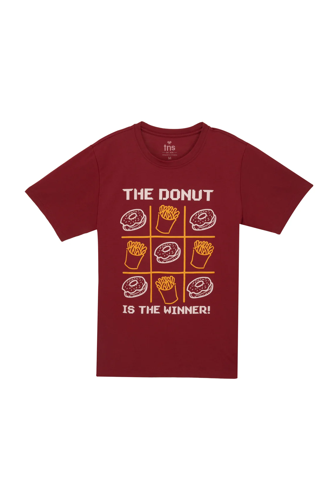 Men's Basic Red Short Sleeve T-Shirt