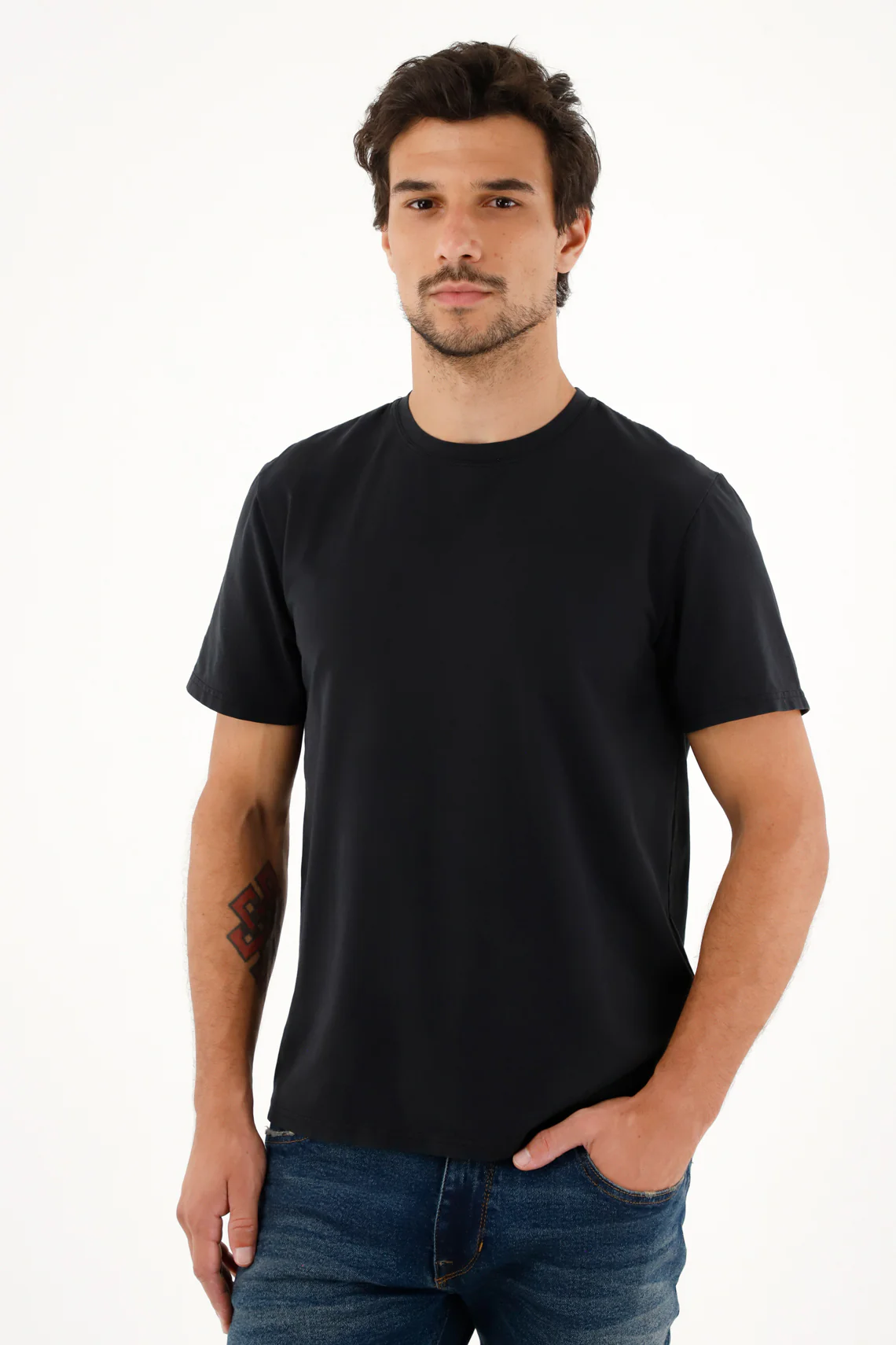 Men's Black Short Sleeve T-Shirt