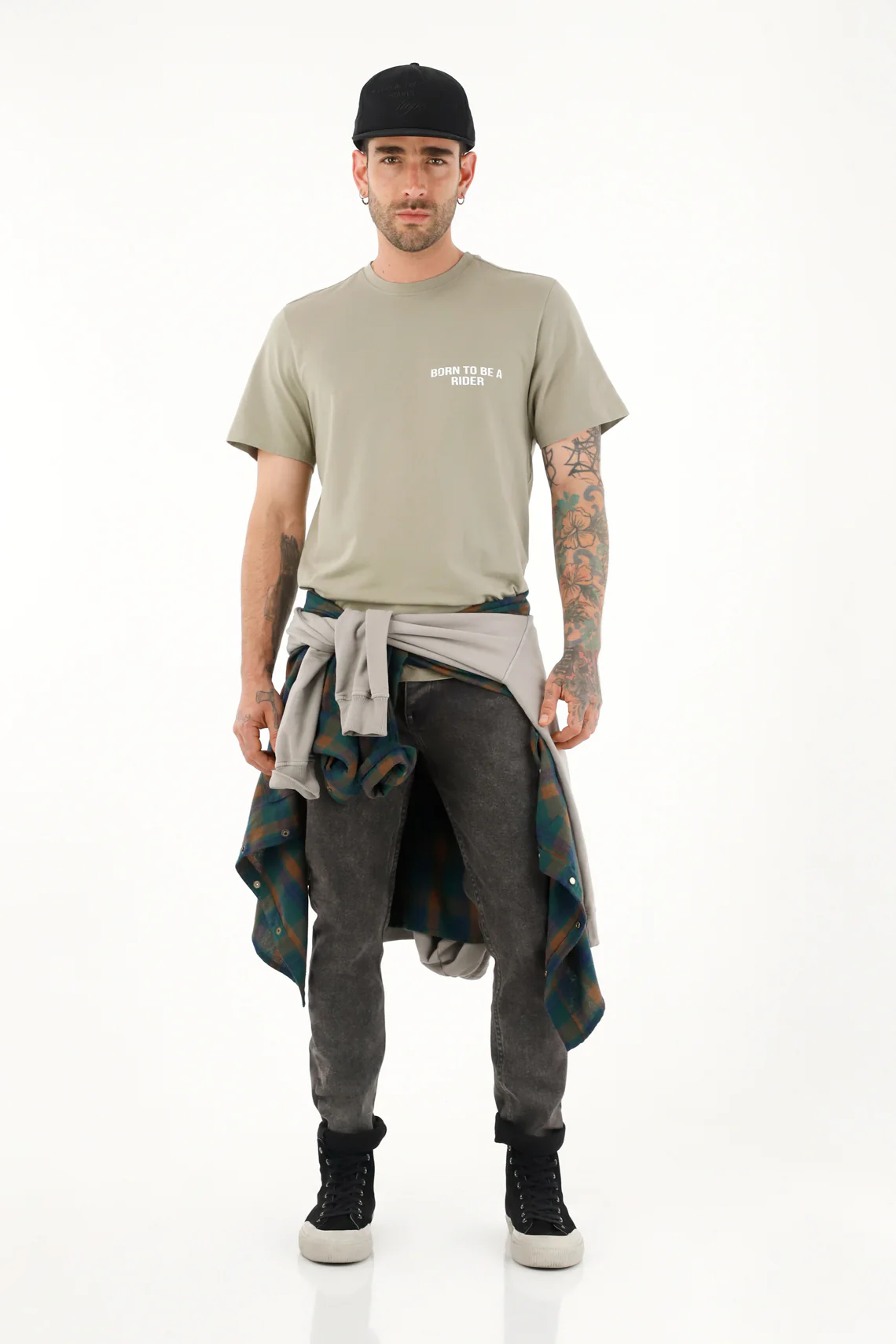 Men's Green Short Sleeve T-Shirt - Image 3