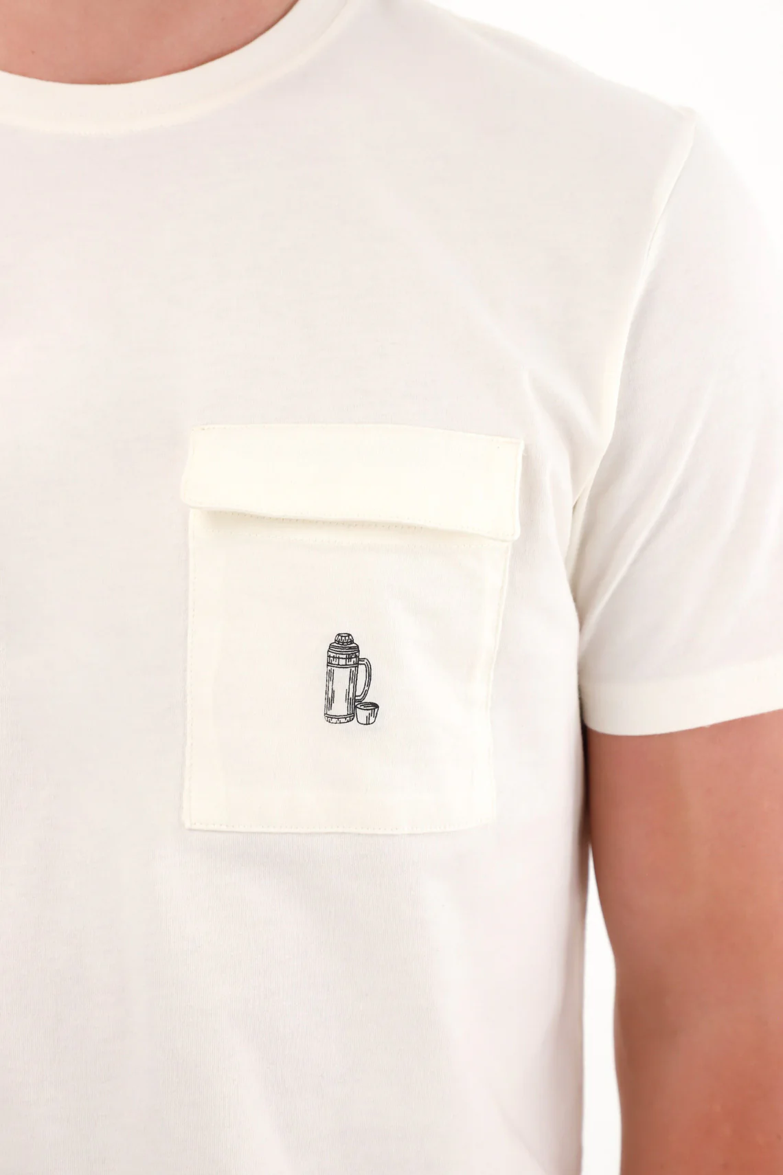 Men's Raw TNS Pocket Tee - Image 2