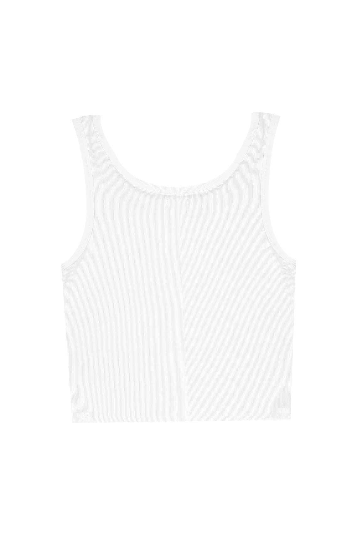 Women's fitted white t-shirt - Image 2