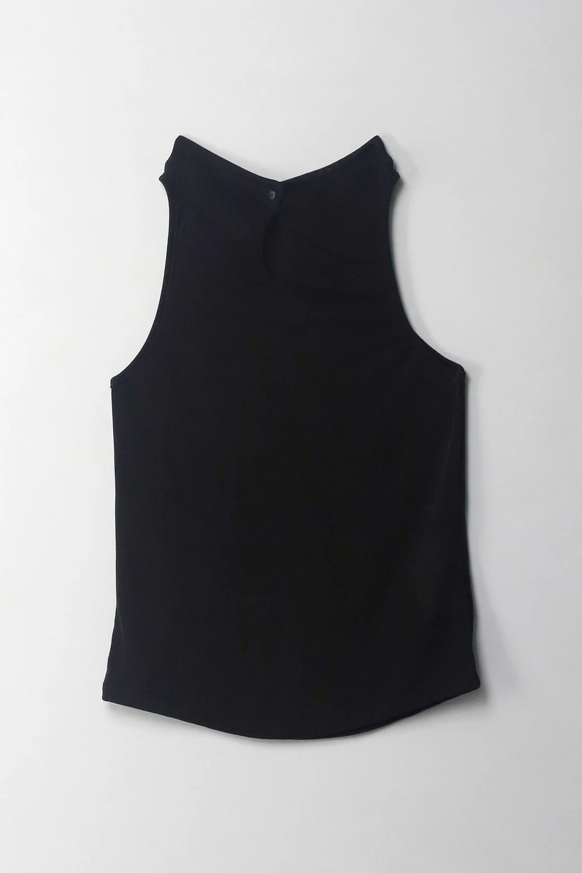 Women's Black Woven Fabric Shimmer T-Shirt - Image 2