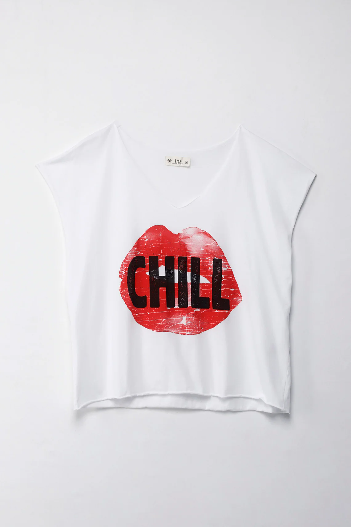 Women's White Boxy Fit T-Shirt