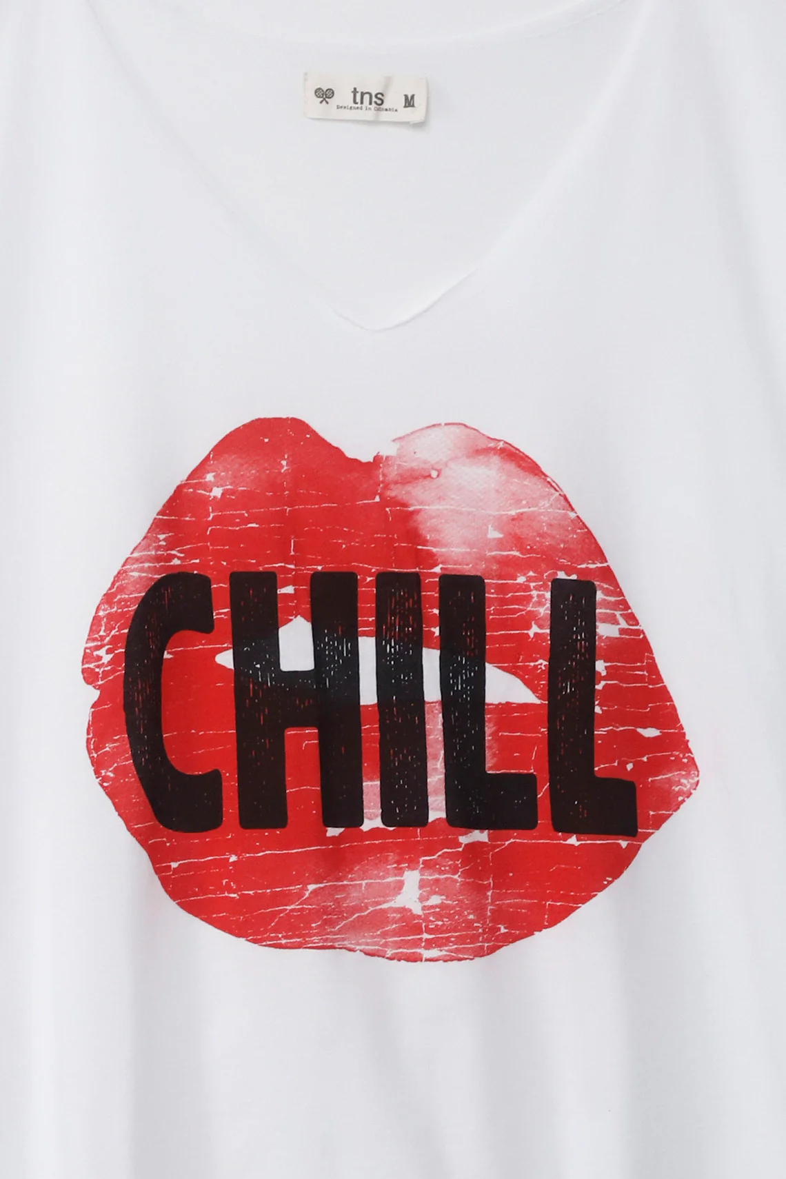 Women's White Boxy Fit T-Shirt - Image 3