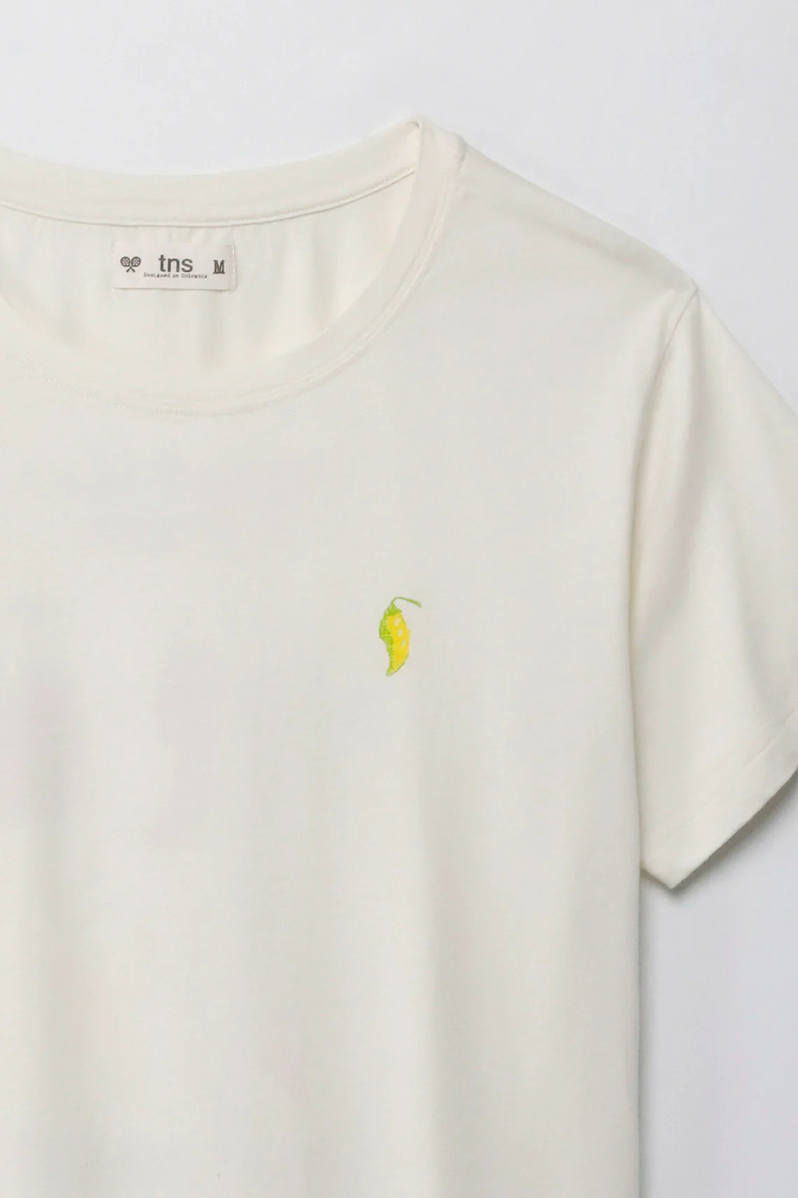 Women's Cream Front and Back Printed T-Shirt - Image 3