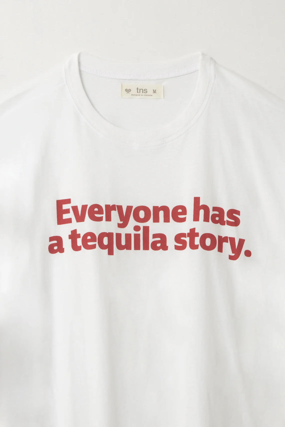 Women's Oversized White Printed T-Shirt - Image 2