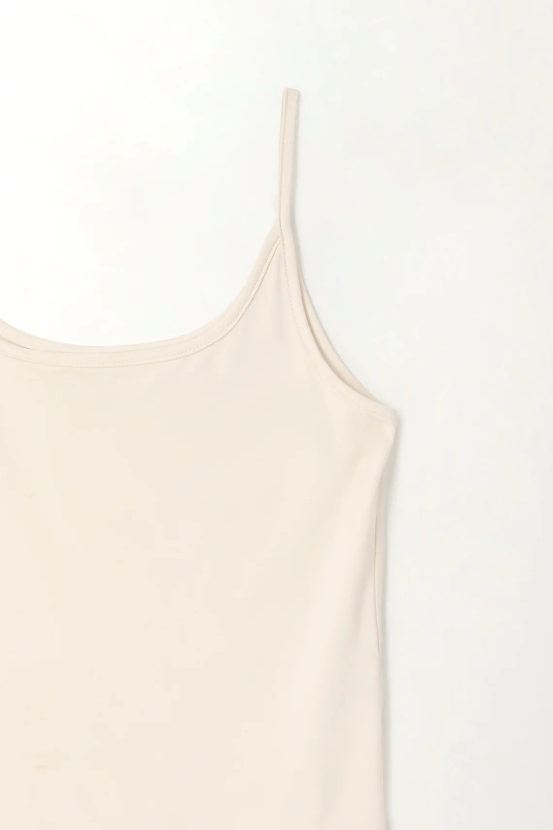 Lightweight Women’s Skeleton Tank Top in Cream - Image 3