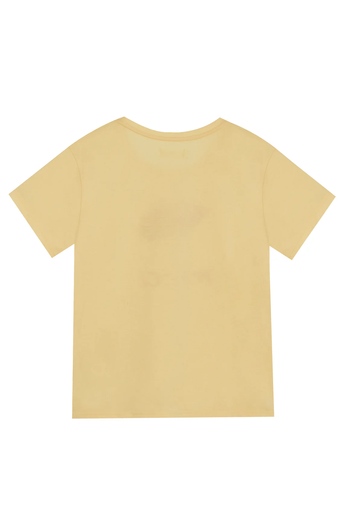 Women's Yellow Short Sleeve T-Shirt - Image 2