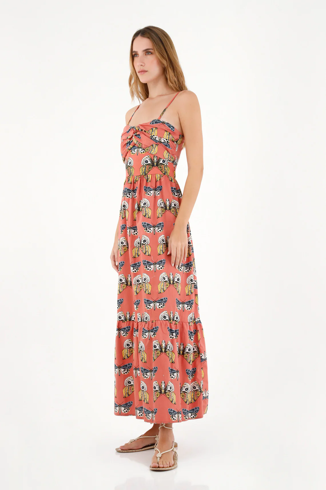 Women's Long Printed Dress - Image 2